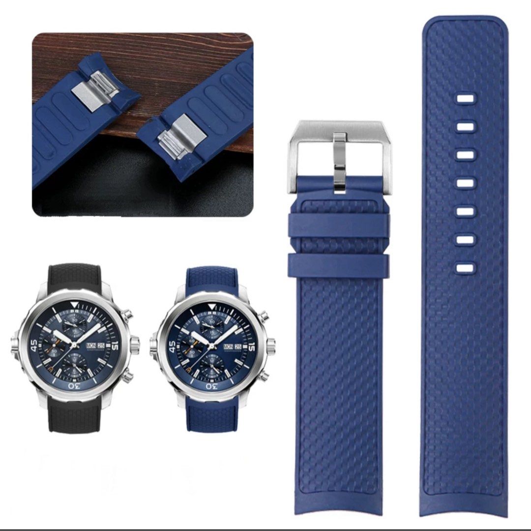Great Singapore Sale 3rd Party IWC Aquatimer Rubber Strap