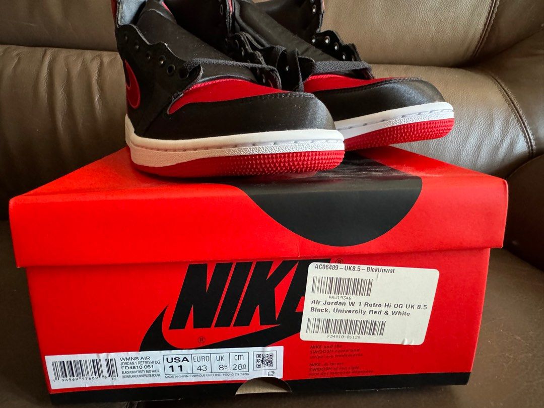 Air jordan 1 retro high og size 7 best sale