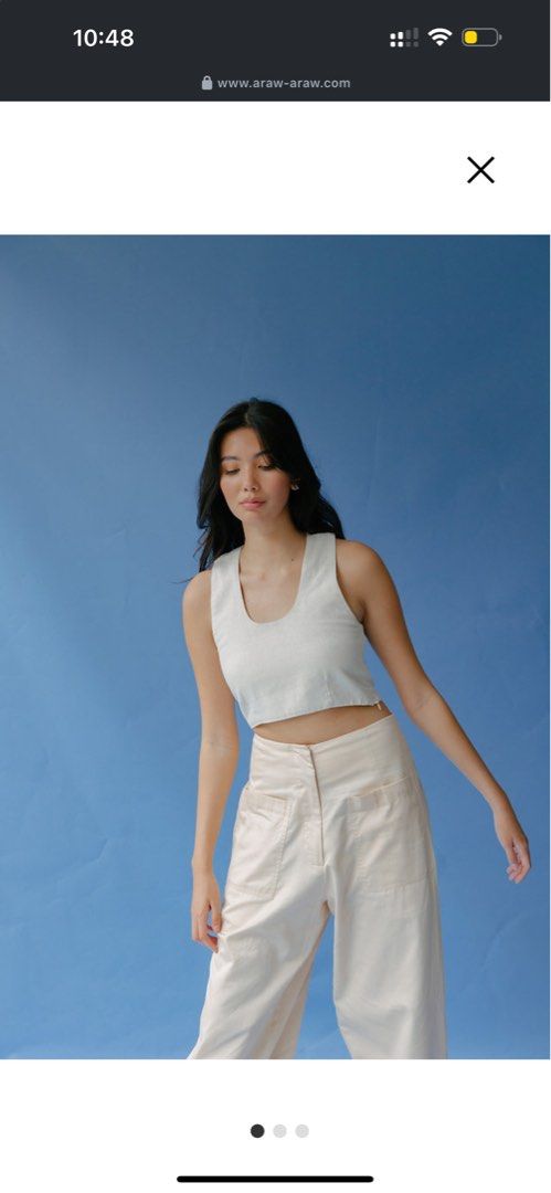Araw the line melfi top in oat (Category: Blouses) located in Valenzuela. Submitted by shopmystyle__ (Listing ID 1310034987, Image 1). Description: Never been used Basically new Not my size Small on tag Just sitting in my closet .