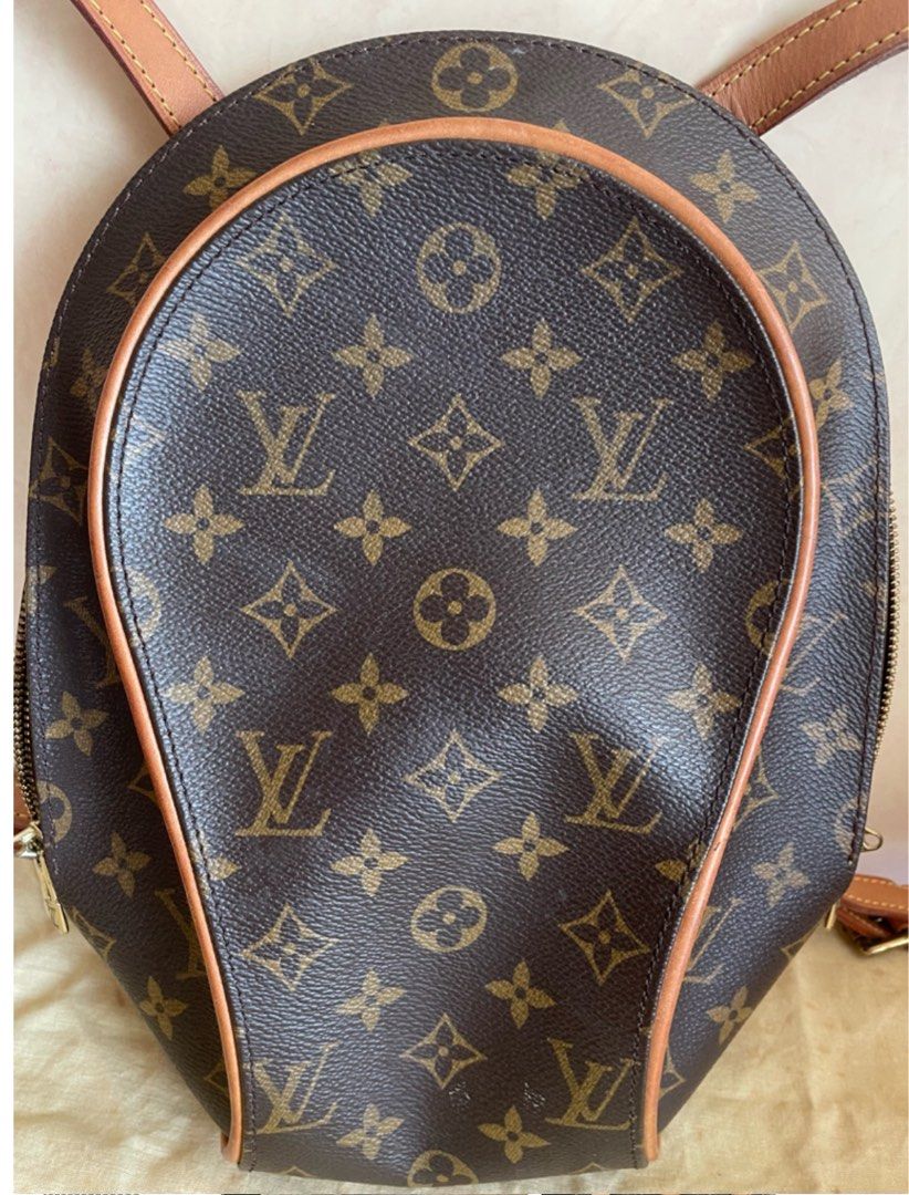 Authentic LOUIS VUITTON Ellipse Sac Monogram Backpack HandBag