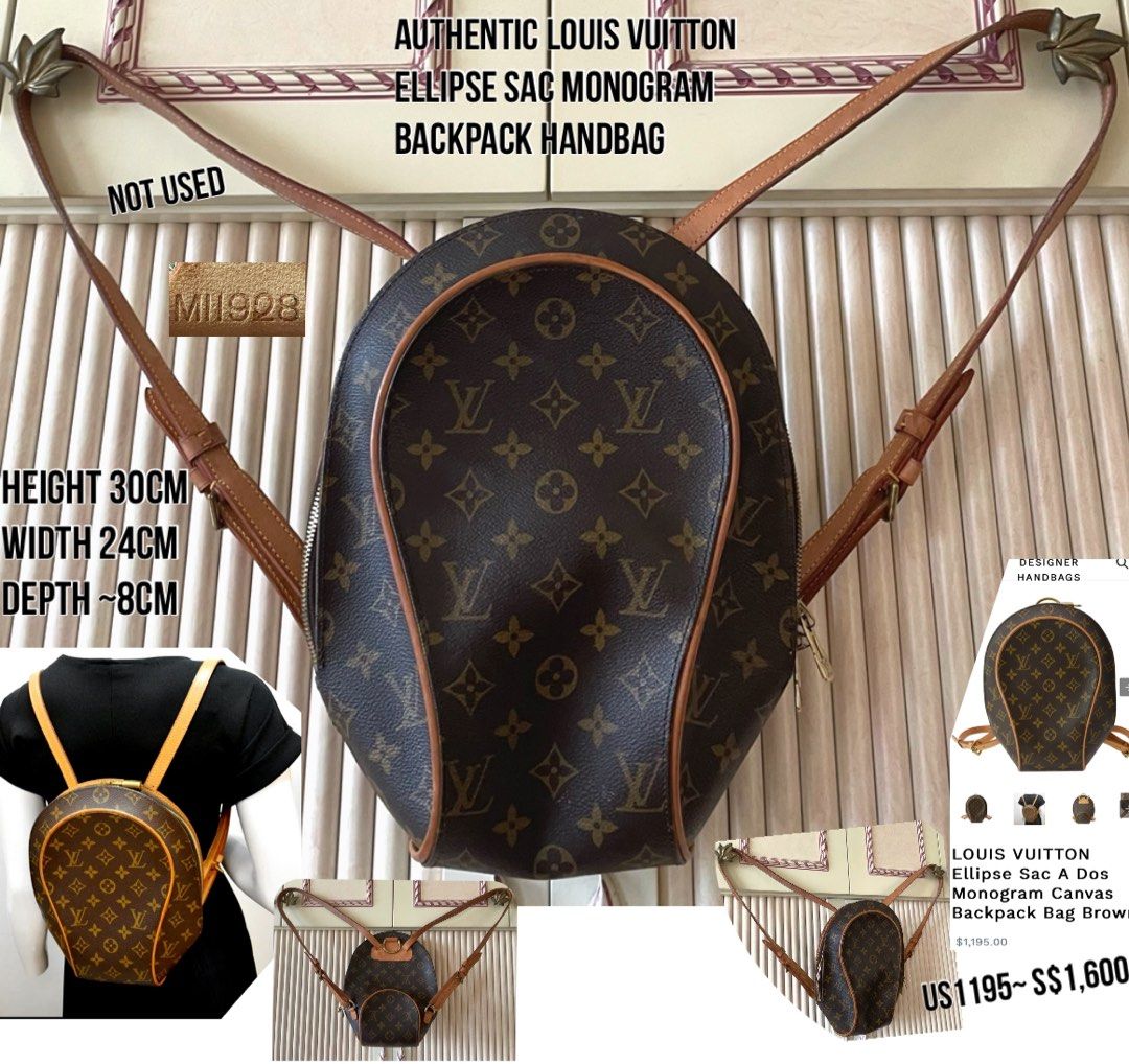 Louis vuitton backpack authentic cheap