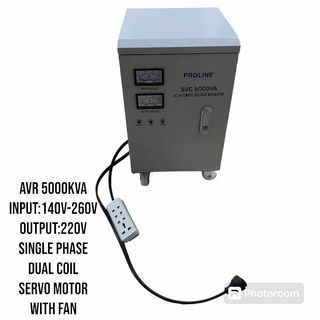 AVR (automatic voltage regulator)  AVAILABLE 5Kva dual coil/10kva/15kva/20kva/30kva/40kva/50kva