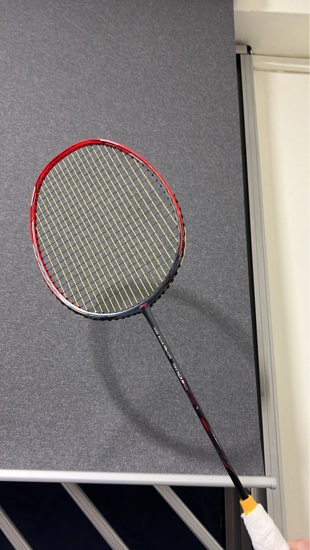 Badminton String Stringing Restring Racket (Category: Racket & Ball Sports) located in Singapore. Submitted by chibi0123 (Listing ID 1309989734, Image 2). Description: BADMINTON STRINGING (electronic machine) Instagram: @nzycocksmasher PM for more info ! 📝Steps to get your racket strung📝 1. How many rackets for stringing? 2. What string? 3. What tension? 4. Place in my riser (PM for more info) 📍Located @ Yew Tee📍 Restring duration ⏱️~1-2 days