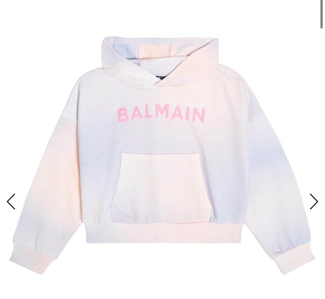 Balmain Kids Hoodie size 8 (Category: Babies & Kids Fashion) located in Quezon City. Submitted by TheOtherOptionPH (Listing ID 1310067791, Image 1). Description: Bought for 13,500 Size 8 but for small to medium built kids :).