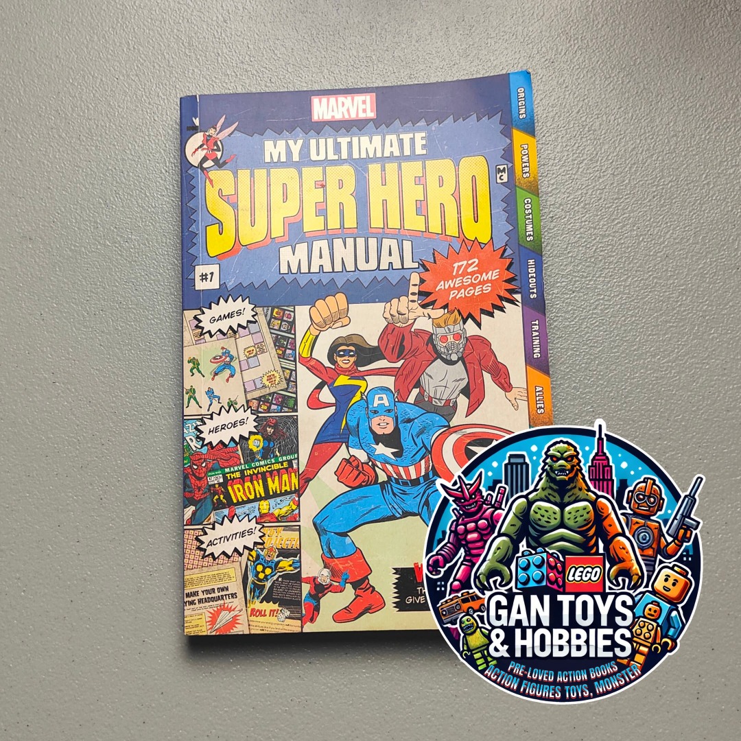 Buku MARVEL MY ULTIMATE SUPERHERO MANUAL, Buku & Alat Tulis, Buku di ...