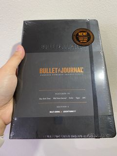 BULLET JOURNAL Notebook Ed 2 (Black)