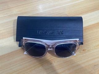 CHRISTIAN DIOR WILDIOR BU ROUND FRAME SUNGLASSES