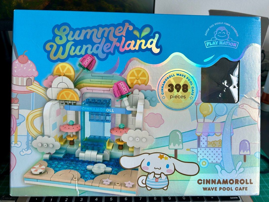 Cinnamoroll Wave Pool Cafe 398 pieces, Hobbies & Toys, Toys & Games on ...