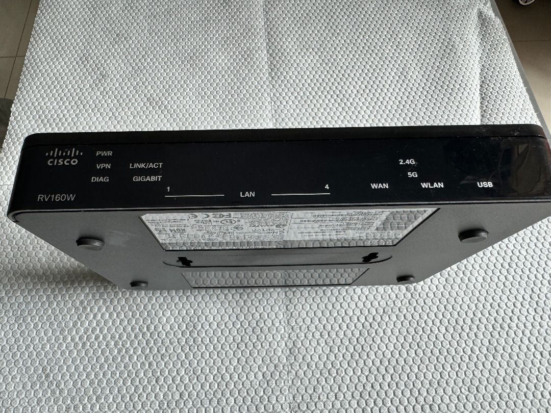 Cisco Router RV160W -- with box, Computers & Tech, Parts & Accessories ...