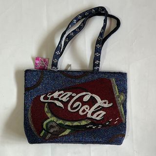 coca cola coke beads bedazzled tote bag beach bag baguette bag shoulder bag kili kili pochette bag y2k coquette dainty streetwear blokecore