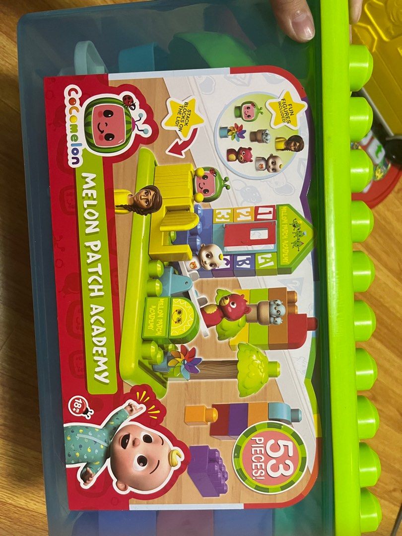 Cocomelon building blocks set, Hobbies & Toys, Toys & Games on Carousell