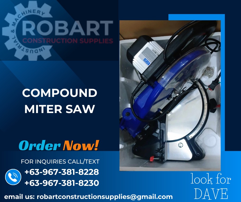 COMPOUND METER SAW, Commercial & Industrial, Construction Tools ...