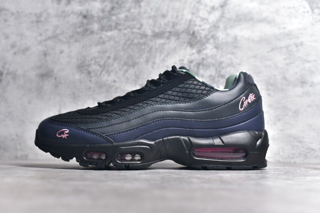 Corteiz x NK Air Max 95 Dark Blue shoes