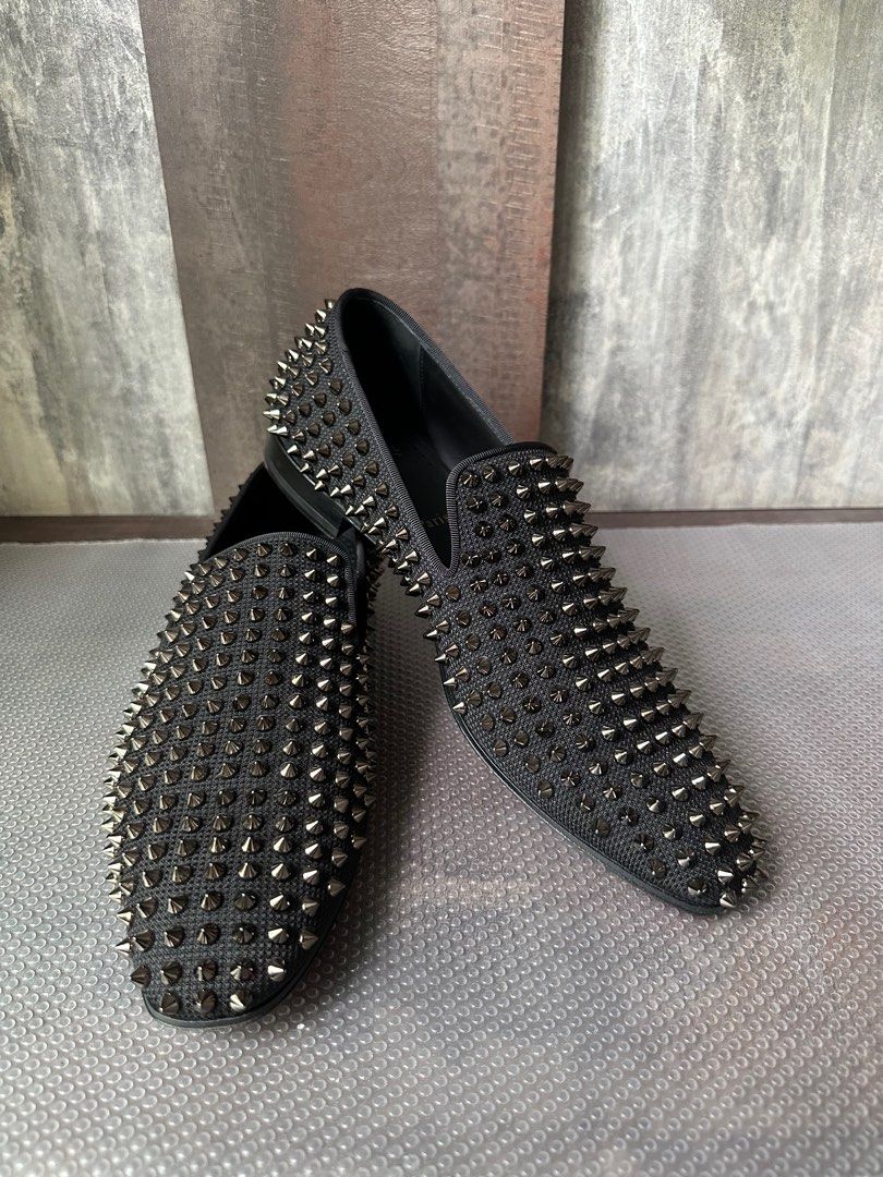 Christian louboutin dandelion spikes flat cheap