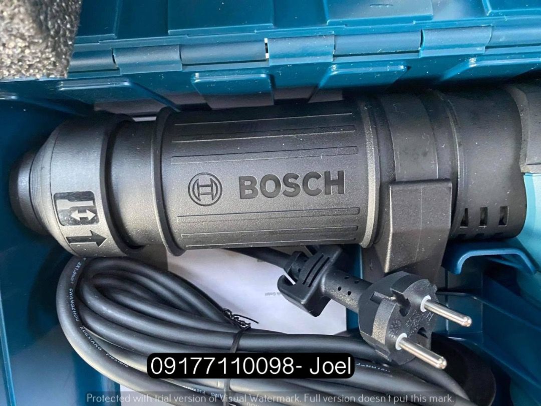 Demolition Hammer (Category: Construction Tools & Equipment) located in Manila. Submitted by joeyroque09 (Listing ID 1309922602, Image 3). Description: Demolition Hammer Specs: Bosch GSH 5 .