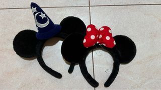 Disney mickey minnie couple headband original
