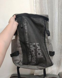 Dual Master Gray Backpack Laptop Bag