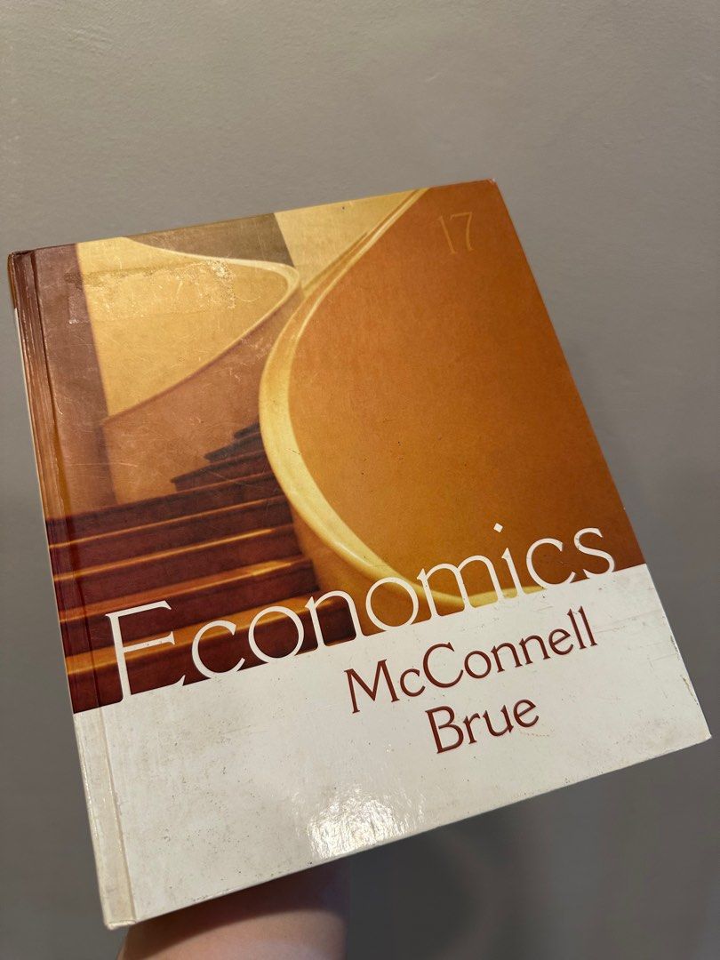 Economics by McConnell Brue (Category: Textbooks) located in Manila. Submitted by gillylimy (Listing ID 1309996594, Image 1). Description: .