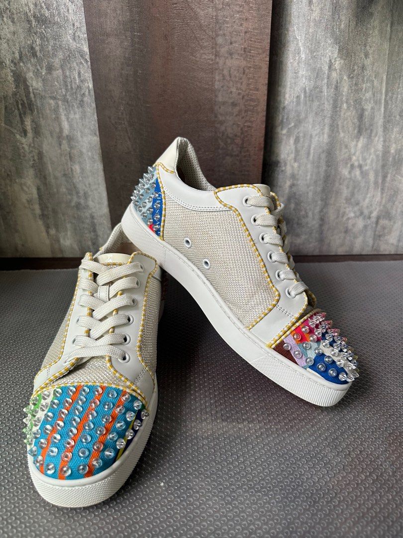 Fun Louis Junior Spikes Sneakers Christian Louboutin