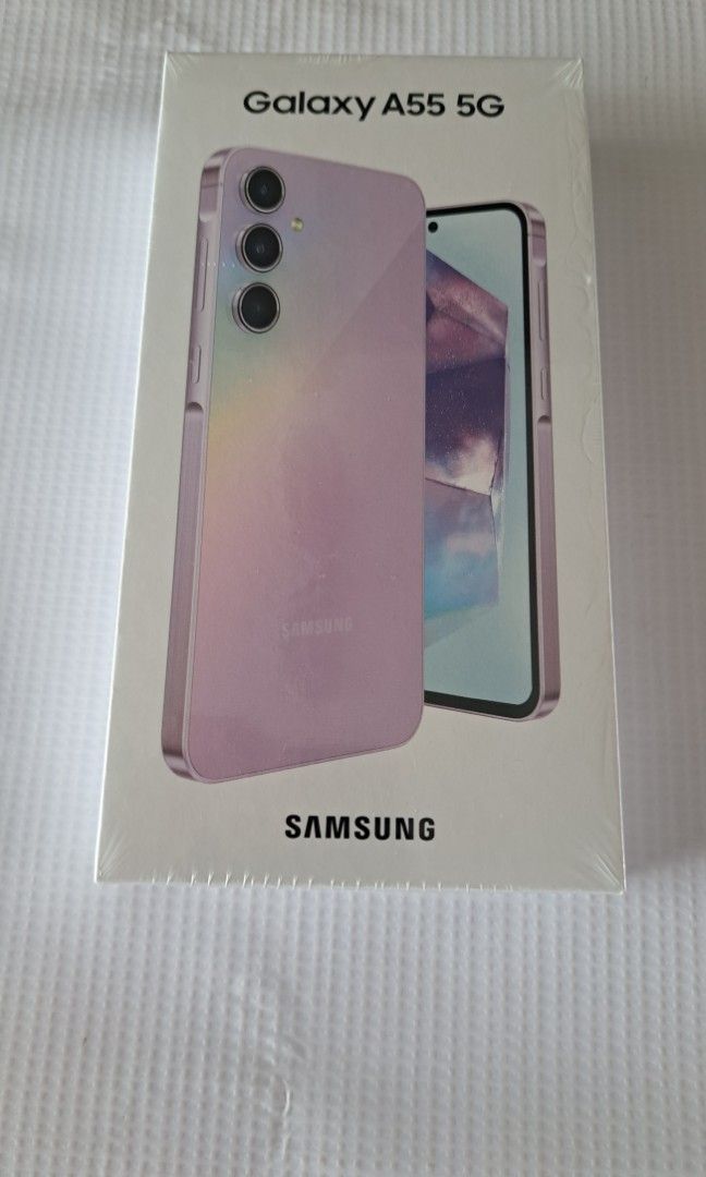 Galaxy A55 5G Awesome Lilac 256GB, Mobile Phones & Gadgets, Mobile