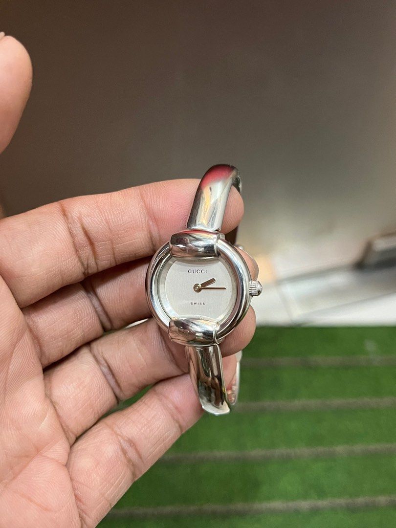 Gucci 1400l silver watch price discount