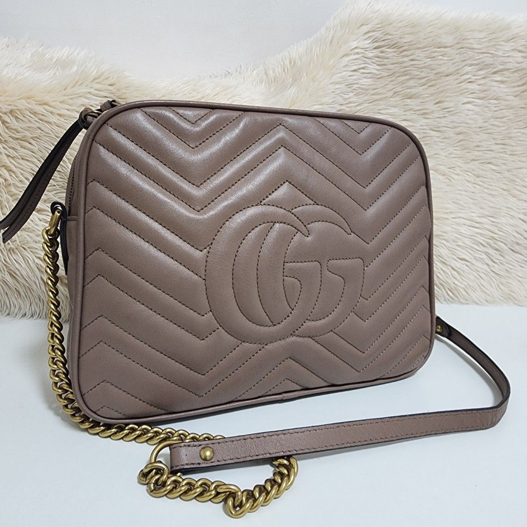 Gucci marmont mini porcelain rose top