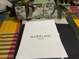 Guerlain gift box and paper bag