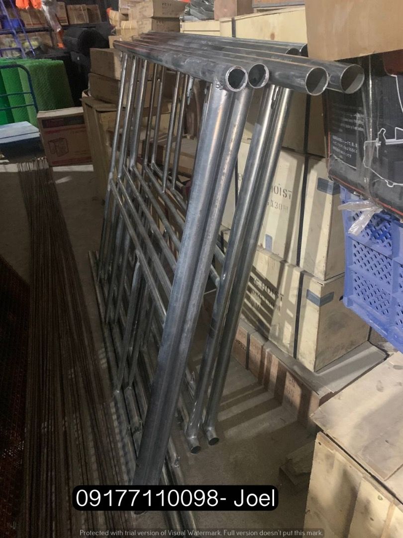 H frame Scaffolding set (Category: Construction & Building Materials) located in Manila. Submitted by joeyroque09 (Listing ID 1309912946, Image 1). Description: H frame Scaffolding set Specs: 1.2x1.7 .
