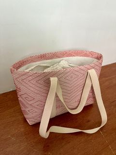 Halohalo Toiny Palengke Bag in Pink Red