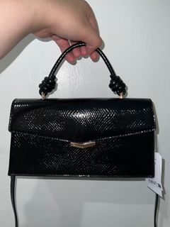 H&M black formal bag (NWT!)