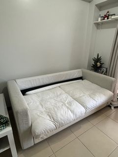 IKEA GRONLID SLEEPER SOFA BED with AFJALL MATTRESS