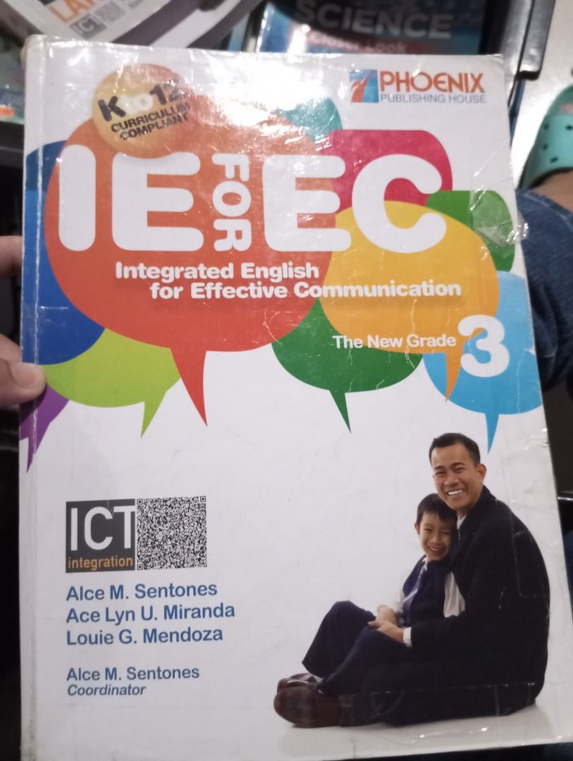 Integrated English for Effective Communication 3 (Category: Textbooks) located in Manila. Submitted by Sissylove12 (Listing ID 1309945444, Image 1). Description: minimal writings .