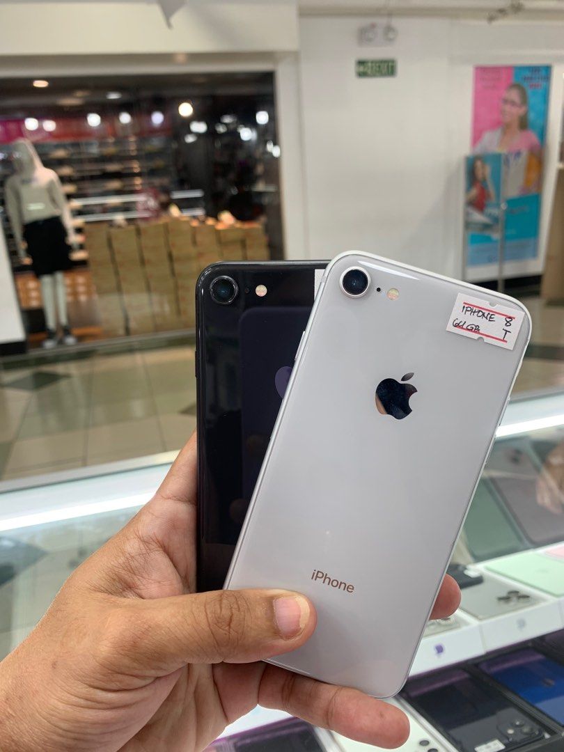 iPhone 8 64gb (Category: iPhone 8 Series) located in Manila. Submitted by arzillah (Listing ID 1310059982, Image 1). Description: iPhone 8 64gb Factory unlock 92% battery health Slightly use No issues All working Open for COD/COP + SF Manila area (sameday delivery) Province area (via LBC) required DP to avoid cancellations Physical store: Greenhills shopping Center, 2ndfloor, stall#: Ai 11 Contact#: 09482217224 Page: Arzillah Gadgets Shop Fb: Pri