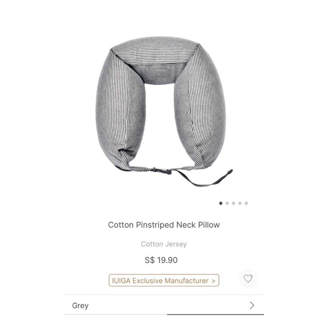 Iuiga neck pillow 2025
