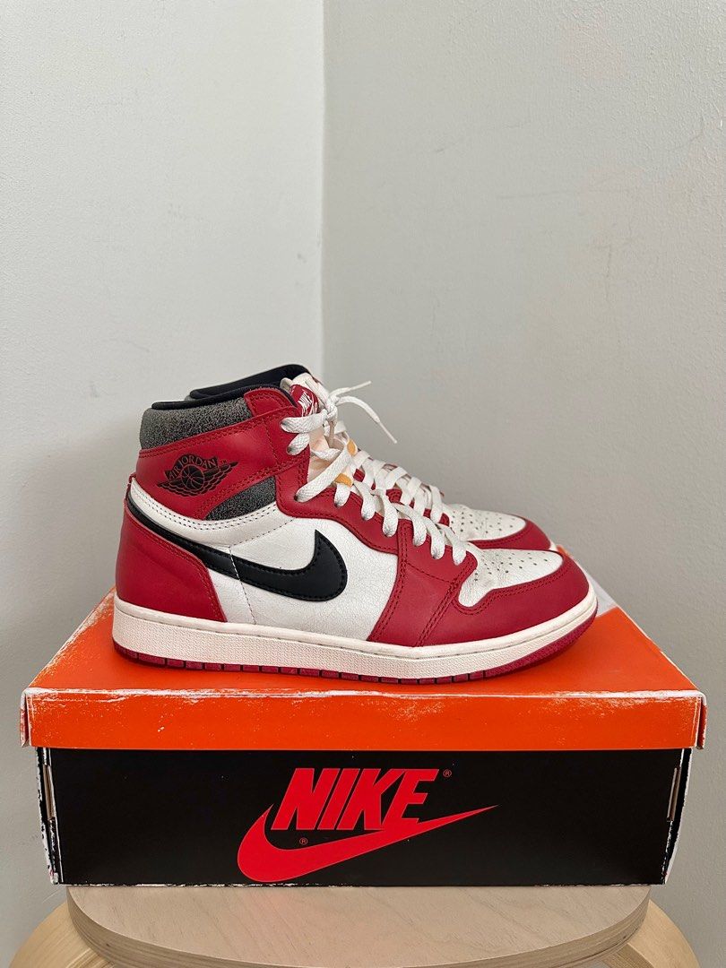 Jordan 1 AS PACK Retro High OG Lost and Found US 9 (Category: Sneakers) located in Pasig City. Submitted by sheadeclutterist (Listing ID 1309963002, Image 1). Description: JORDAN 1 RETRO HIGH OG LOST & FOUND 9 US -Excellent used condition -Original box and extra laces included.