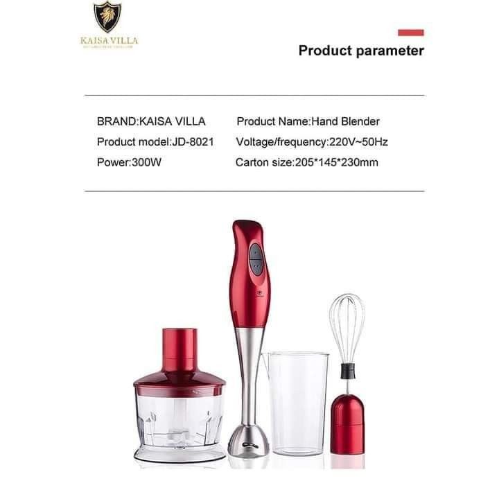 KAISAVILLA HAND BLENDER (Category: Juicers, Blenders & Grinders) located in Quezon City. Submitted by fconnie15407950 (Listing ID 1309979542, Image 3). Description: .