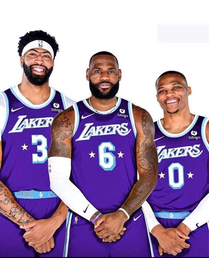 Lebron James Los Angeles Lakers LAL City Edition Jersey 21 22 6 Men s Fashion Activewear on Carousell