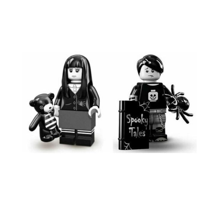Lego CMF Spooky Girl and Spooky Boy 71007 71013 Hobbies Toys Toys Games on Carousell