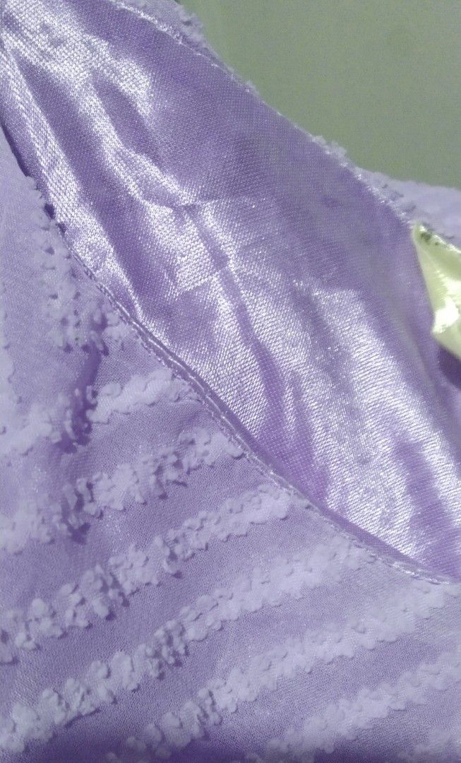 Lilac Sundress + Freebie (Category: Dresses) located in Cebu City. Submitted by laganda (Listing ID 1309903348, Image 3). Description: silk lining fits M ( bust 37" waist 40" hips 48" length 47").