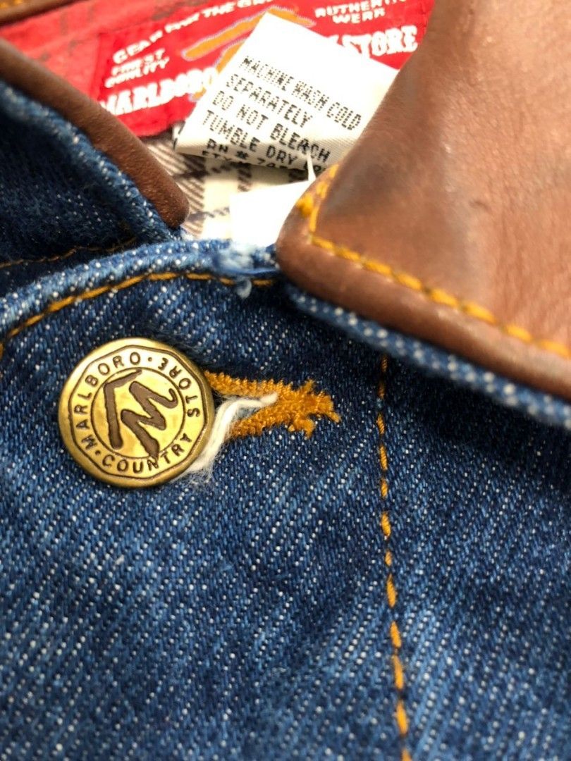 Marlboro man denim jacket Men s Fashion Coats Jackets and Outerwear on Carousell