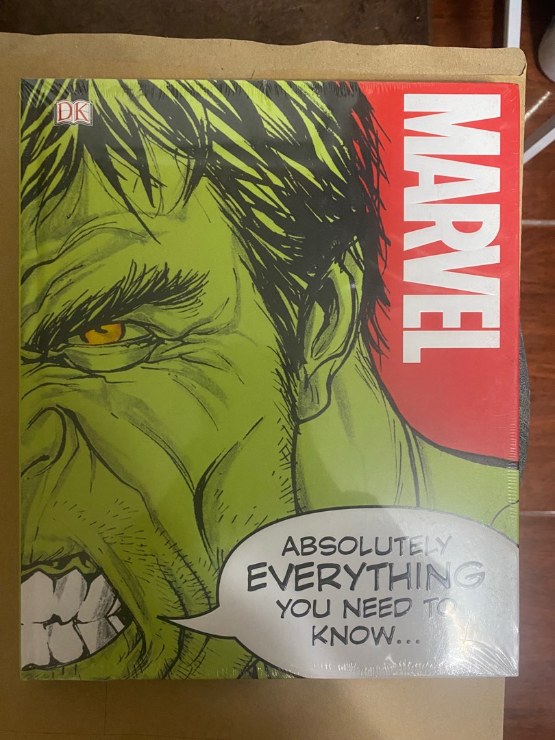 Marvel Everything Marvel Absolutely Everything You Need to Know, Hobbies & Toys, Books ...