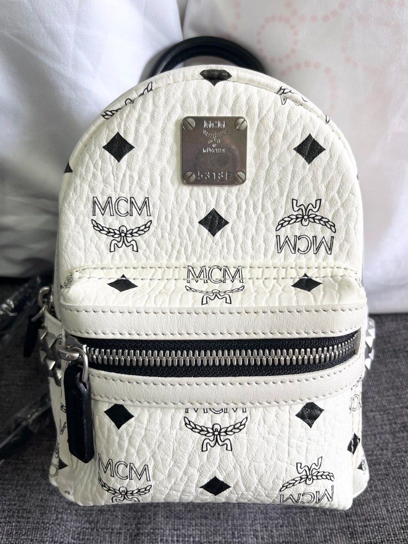 Mcm bebe boo white discount