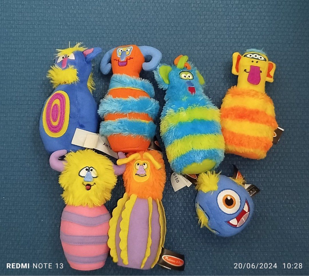 Melissa and doug monster bowling discount