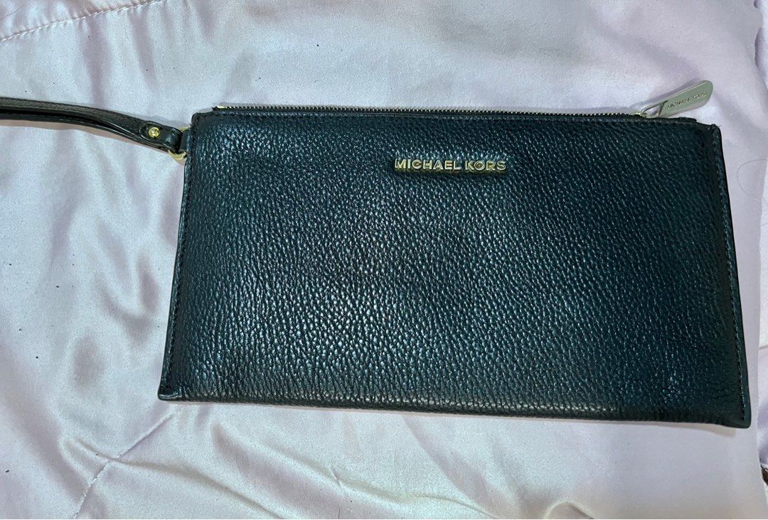 Michael kors fulton lg zip clutch best sale