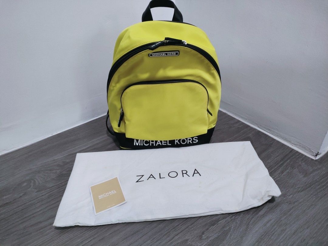 Michael kors yellow backpack online