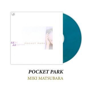 Miki Matsubara - POCKET PARK Vinyl Record (Clear Blue Vinyl)