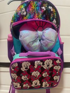 Minnie mouse school bag