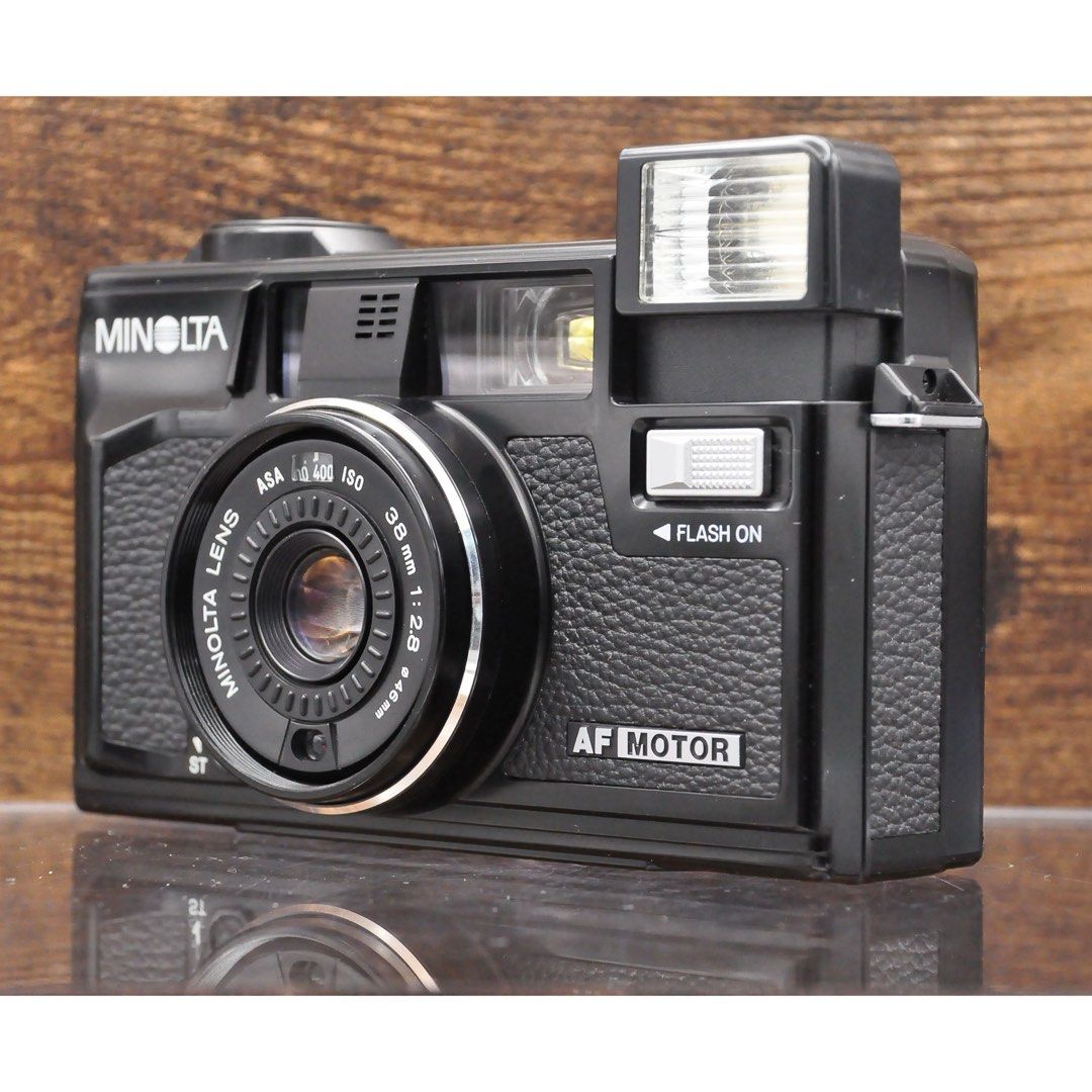 【完動品】MINOLTA HI-MATIC AF2-MD 動作確認済み フィルムカメラ】親父のカメラ「MINOLTA Hi-MATIC AF2-MD」レンジ