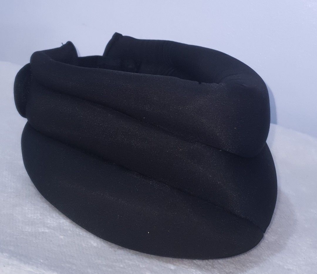 Missy s RELEAF Caldera International Neck Support Black Neck Rest Cushion Health Nutrition Braces Support Protection on Carousell
