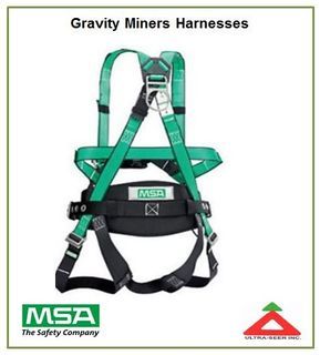 MSA Gravity Miners Harnesses